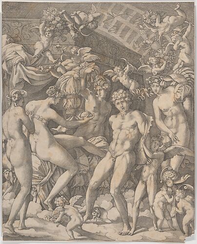 Venus and Mars with Cupid and the Three Graces