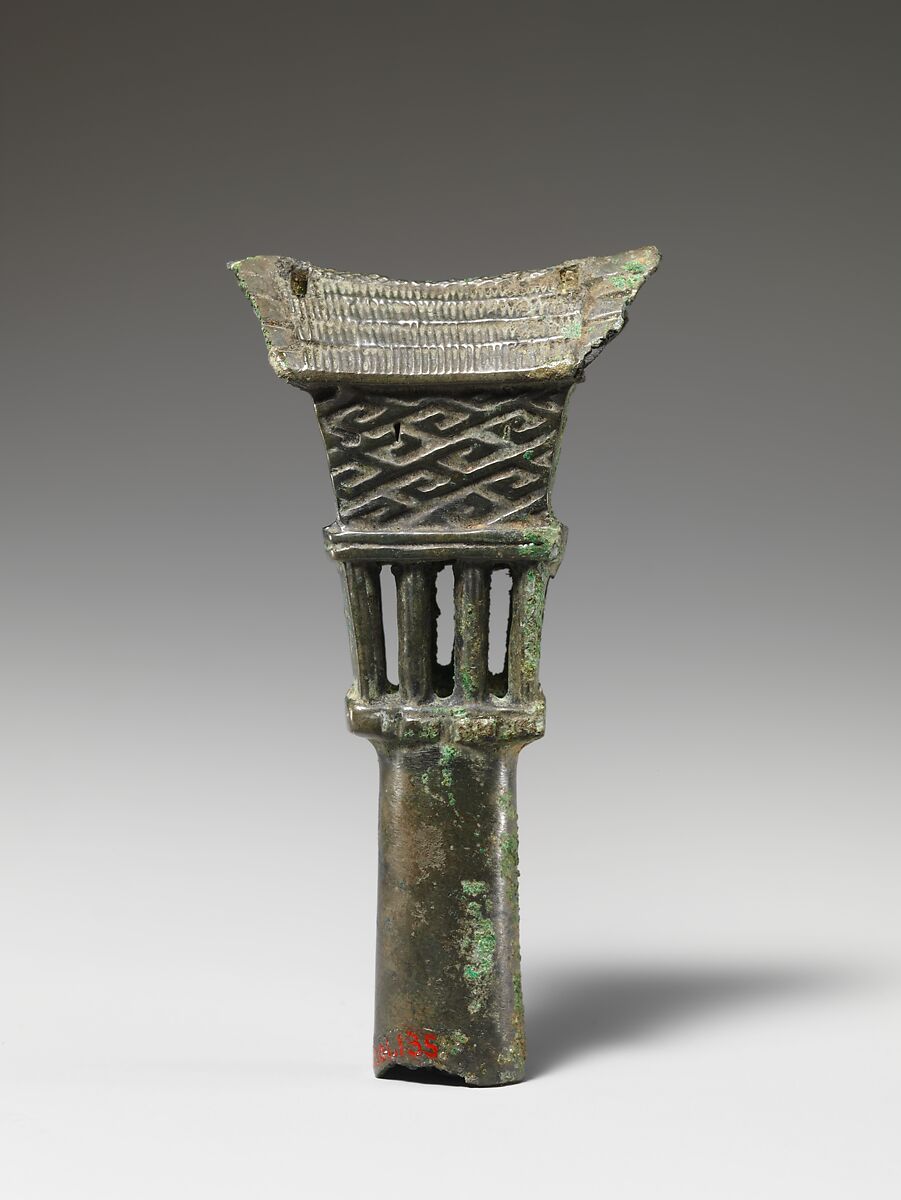Model of a Pile Dwelling, Bronze, Southwest China (Dian culture)