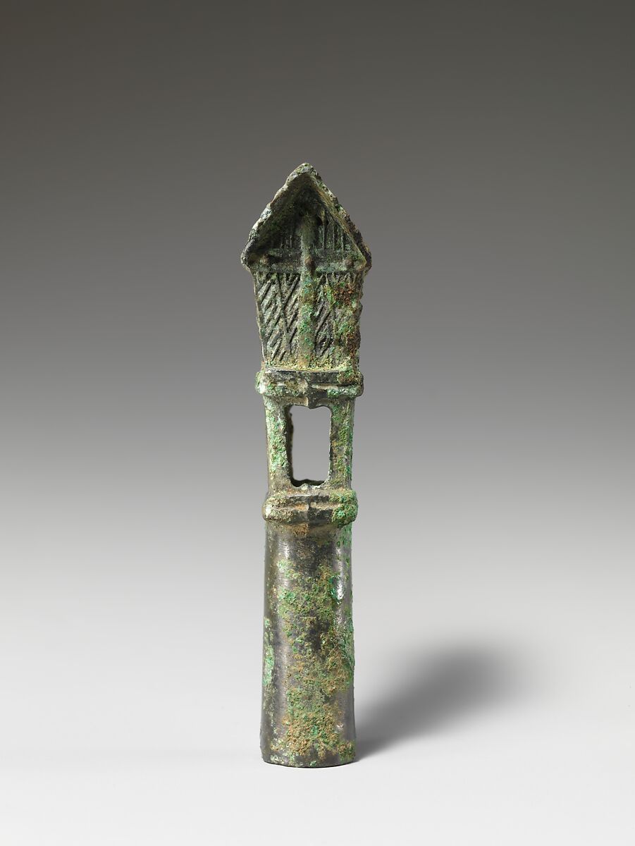 Model of a Pile Dwelling, Bronze, Southwest China (Dian culture)