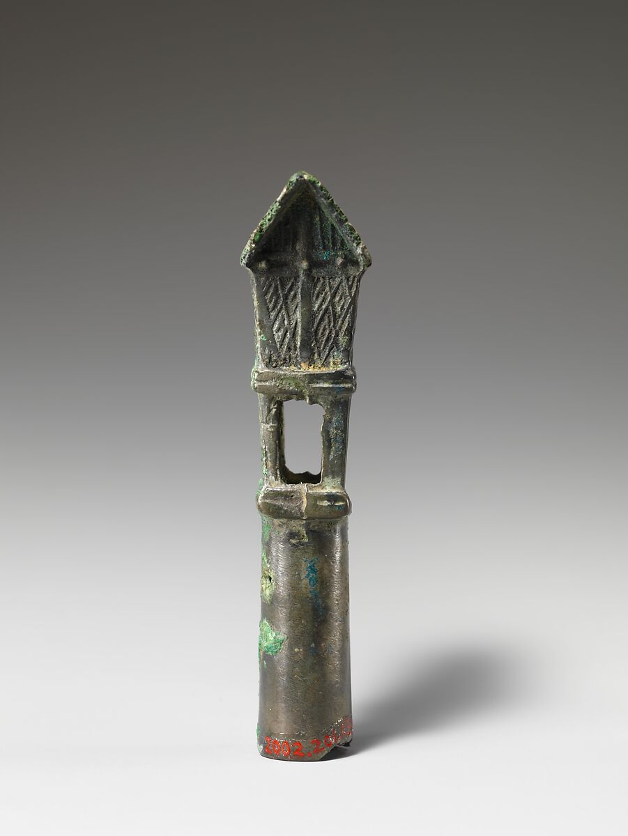 Model of a Pile Dwelling, Bronze, Southwest China (Dian culture)