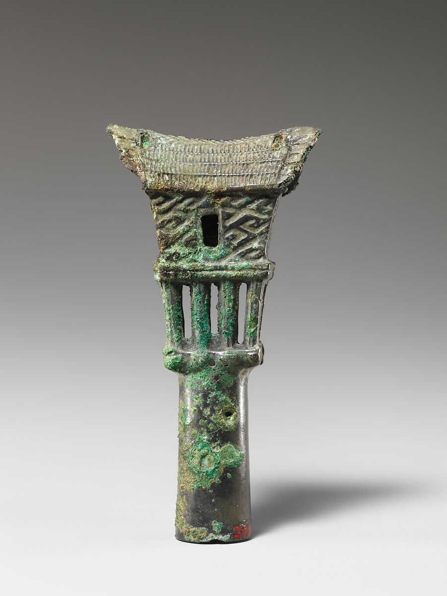 Model of a Pile Dwelling, Bronze, Southwest China (Dian culture)