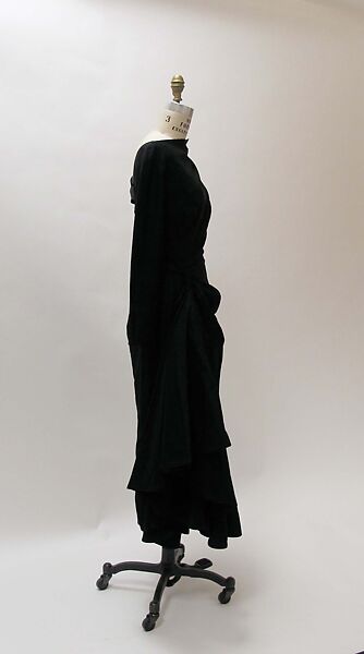 Dress, John Galliano (founded 1984), wool, silk, metal, French