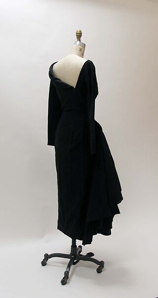 Dress, John Galliano (founded 1984), wool, silk, metal, French