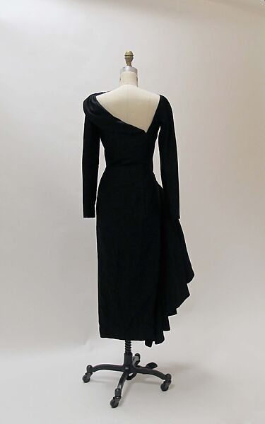 Dress, John Galliano (founded 1984), wool, silk, metal, French