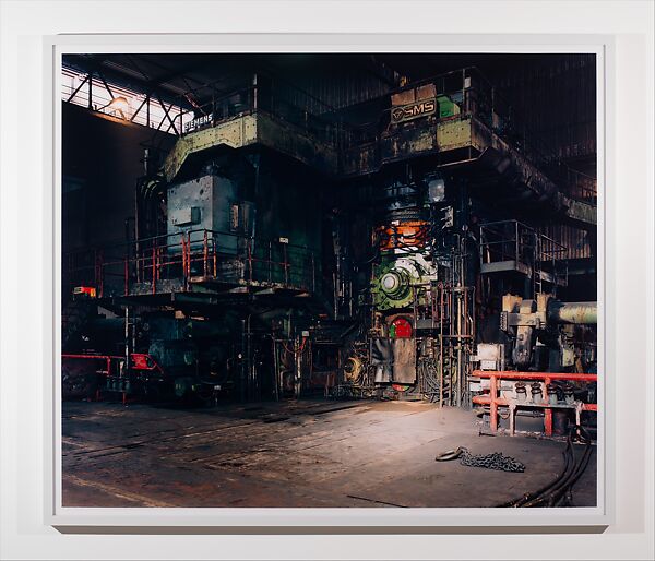 Hot Rolling Mill, ThyssenKrupp Steel, Duisburg, Thomas Struth (German, born Geldern, 1954), Chromogenic print 