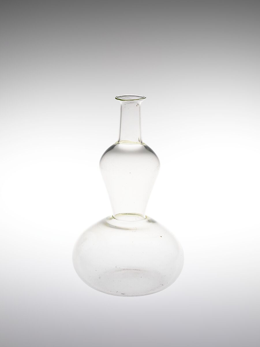 Wine Bottle, Translucent glass, Japan 