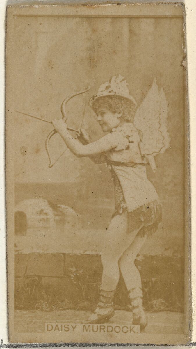 Daisy Murdoch, from the Actors and Actresses series (N145-8) issued by Duke Sons & Co. to promote Duke Cigarettes, Issued by W. Duke, Sons &amp; Co. (New York and Durham, N.C.), Albumen photograph 
