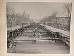 [Construction of the Interborough Rapid Transit (IRT) Subway, New York City], Unknown (American), Platinum print