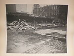 [Construction of the Interborough Rapid Transit (IRT) Subway, New York City], Unknown, Platinum print