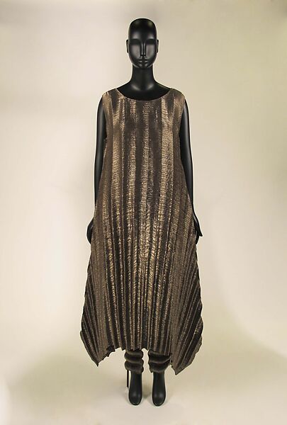 Ensemble, Issey Miyake (Japanese, 1938–2022), polyester, Japanese 