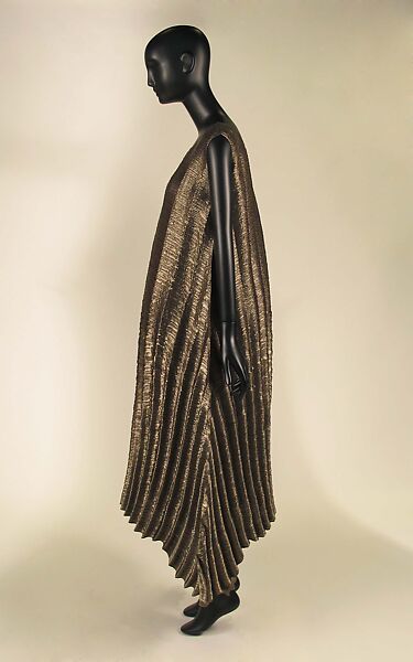 Ensemble, Issey Miyake (Japanese, 1938–2022), polyester, Japanese