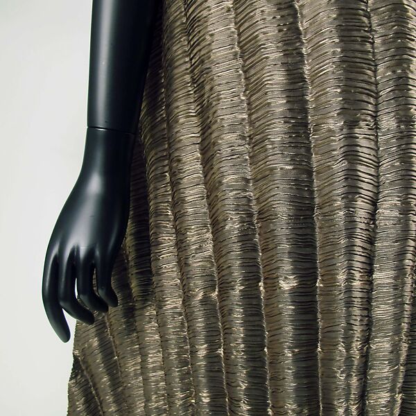 Ensemble, Issey Miyake (Japanese, 1938–2022), polyester, Japanese