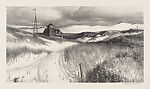 Cape Cod Dunes, Stow Wengenroth (American, Brooklyn, New York 1906–1978), Lithograph