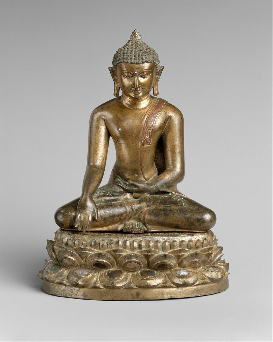 Seated Buddha with Double-Lotus Base | Burma | Pagan period | The