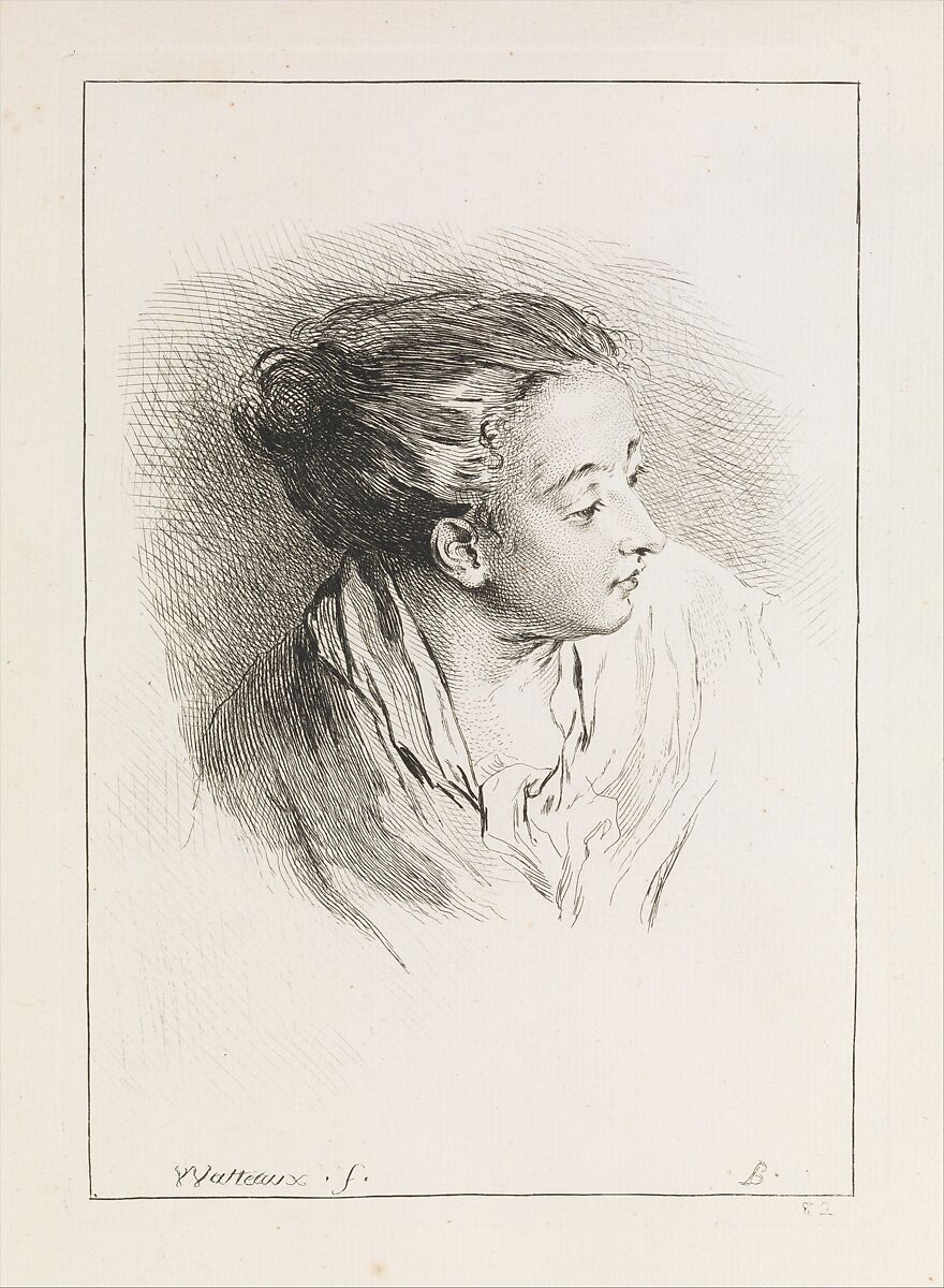 Figures de Differents caracteres, de Paysages . . .Volume I, Antoine Watteau (French, Valenciennes 1684–1721 Nogent-sur-Marne), Etching
