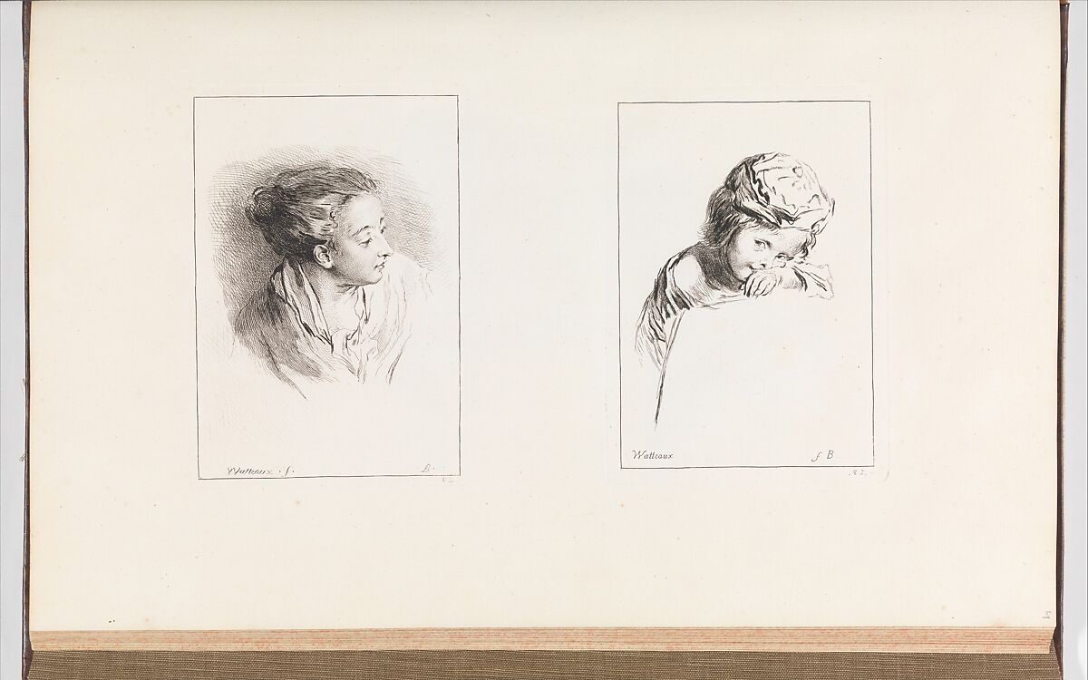 Figures de Differents caracteres, de Paysages . . .Volume I, Antoine Watteau (French, Valenciennes 1684–1721 Nogent-sur-Marne), Etching