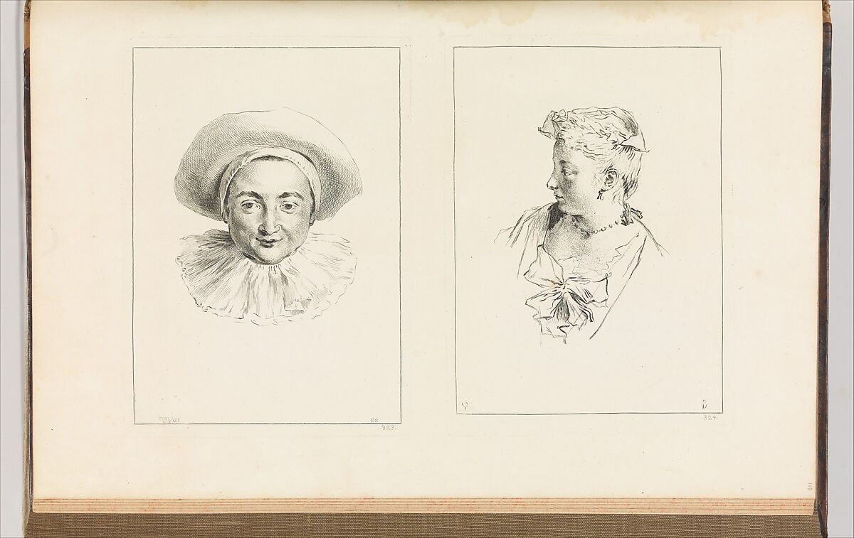 Figures de Differents caracteres, de Paysages . . .Volume II, Antoine Watteau (French, Valenciennes 1684–1721 Nogent-sur-Marne), Etching 