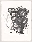 Untitled, Christopher Wool (American, born Chicago, Illinois,1955), Lithograph 