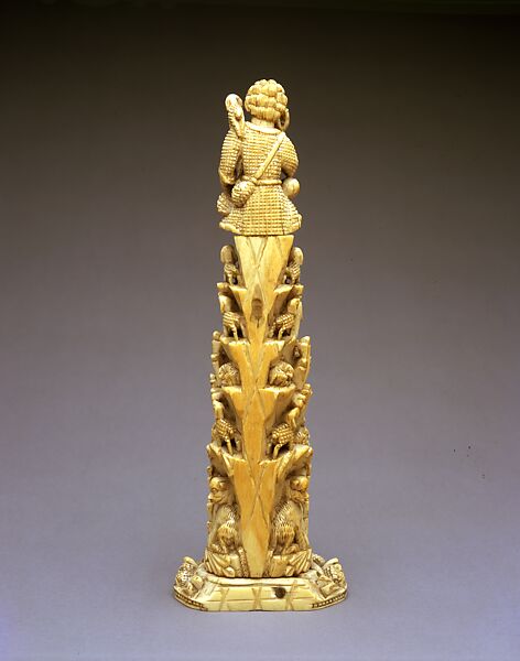 Christ Child as the Bom Pastor (Good Shepherd), Ivory; carved