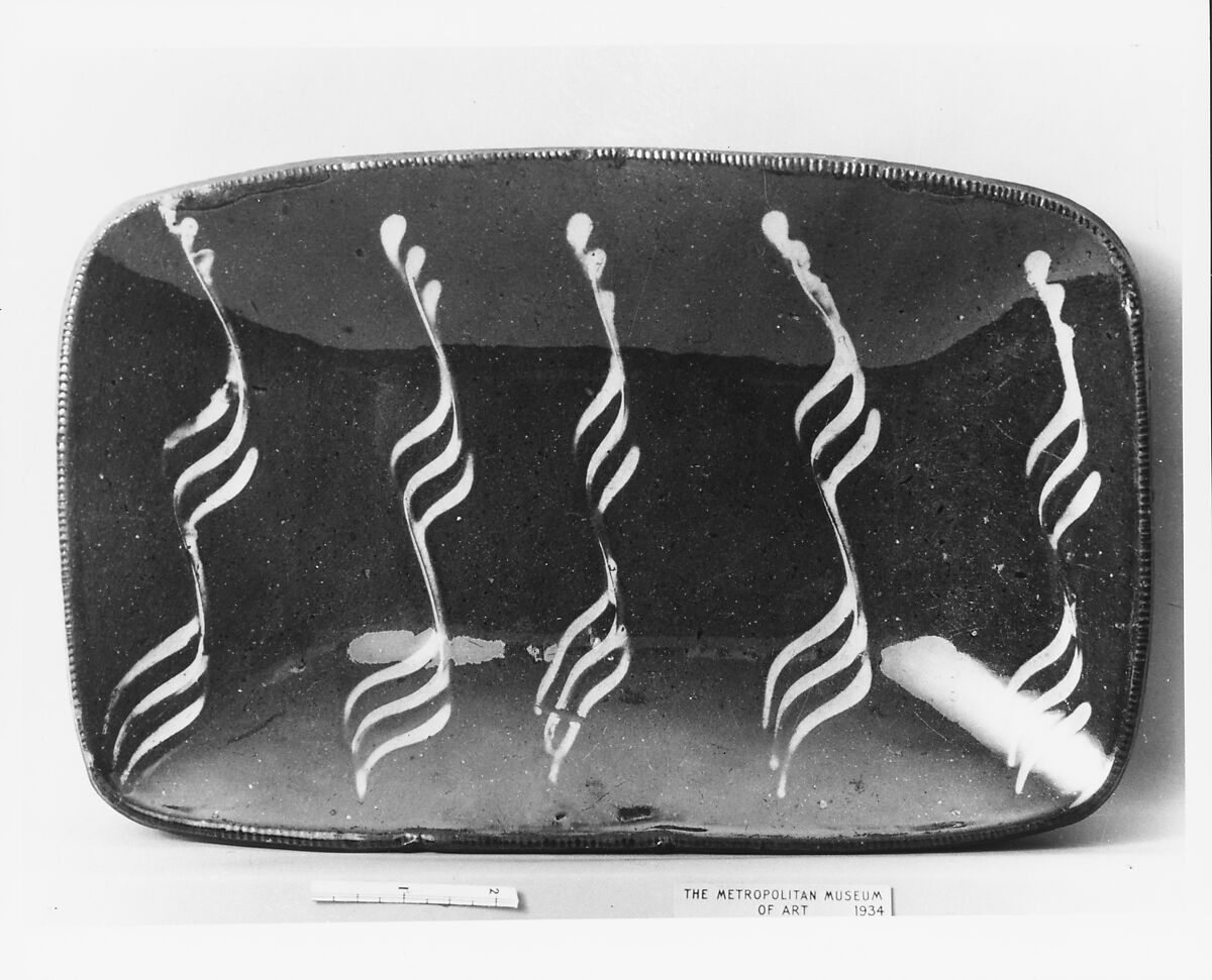 Platter, Earthenware; Redware, British