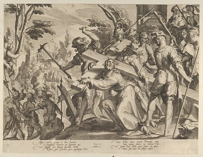 Christ Carrying the Cross, plate 4 from 