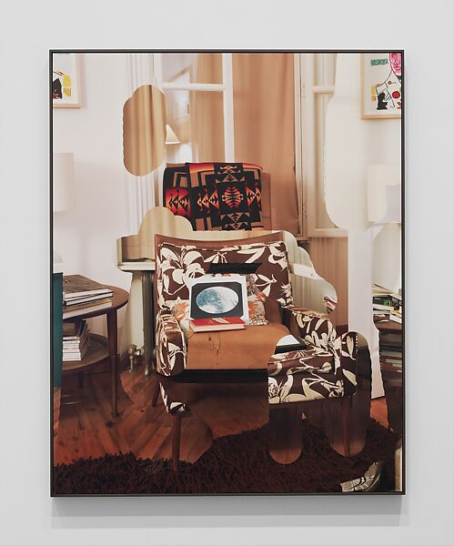 Both Chairs in CW's Living Room, Lucas Blalock (American, born 1978), Chromogenic print 
