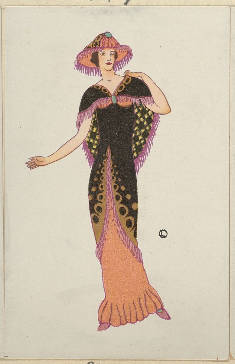 Fashion (Mode), Otto Friedr. Carl Lendecke (Austrian, Lemberg (Lviv) 1886–1918 Vienna), Color lithograph 