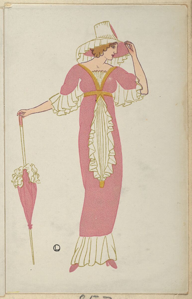 Fashion (Mode), Otto Friedr. Carl Lendecke (Austrian, Lemberg (Lviv) 1886–1918 Vienna), Color lithograph 