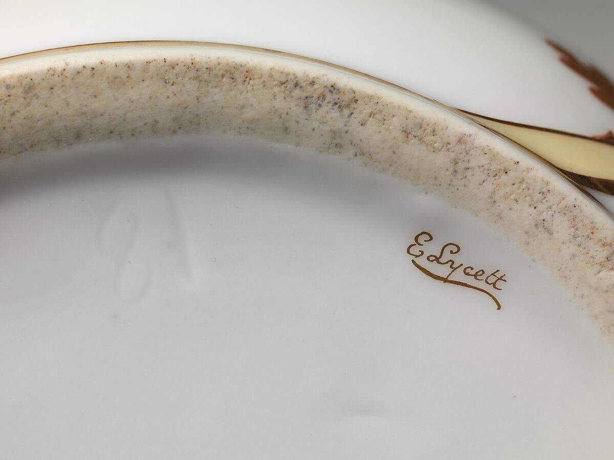 Pitcher, Edward Lycett (1833–1910), porcelain, American