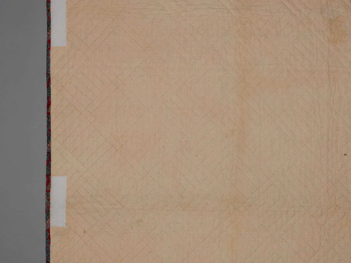 Palampore Tree of Life Quilt, cotton, American