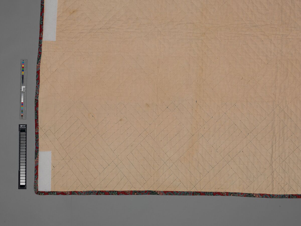 Palampore Tree of Life Quilt, cotton, American