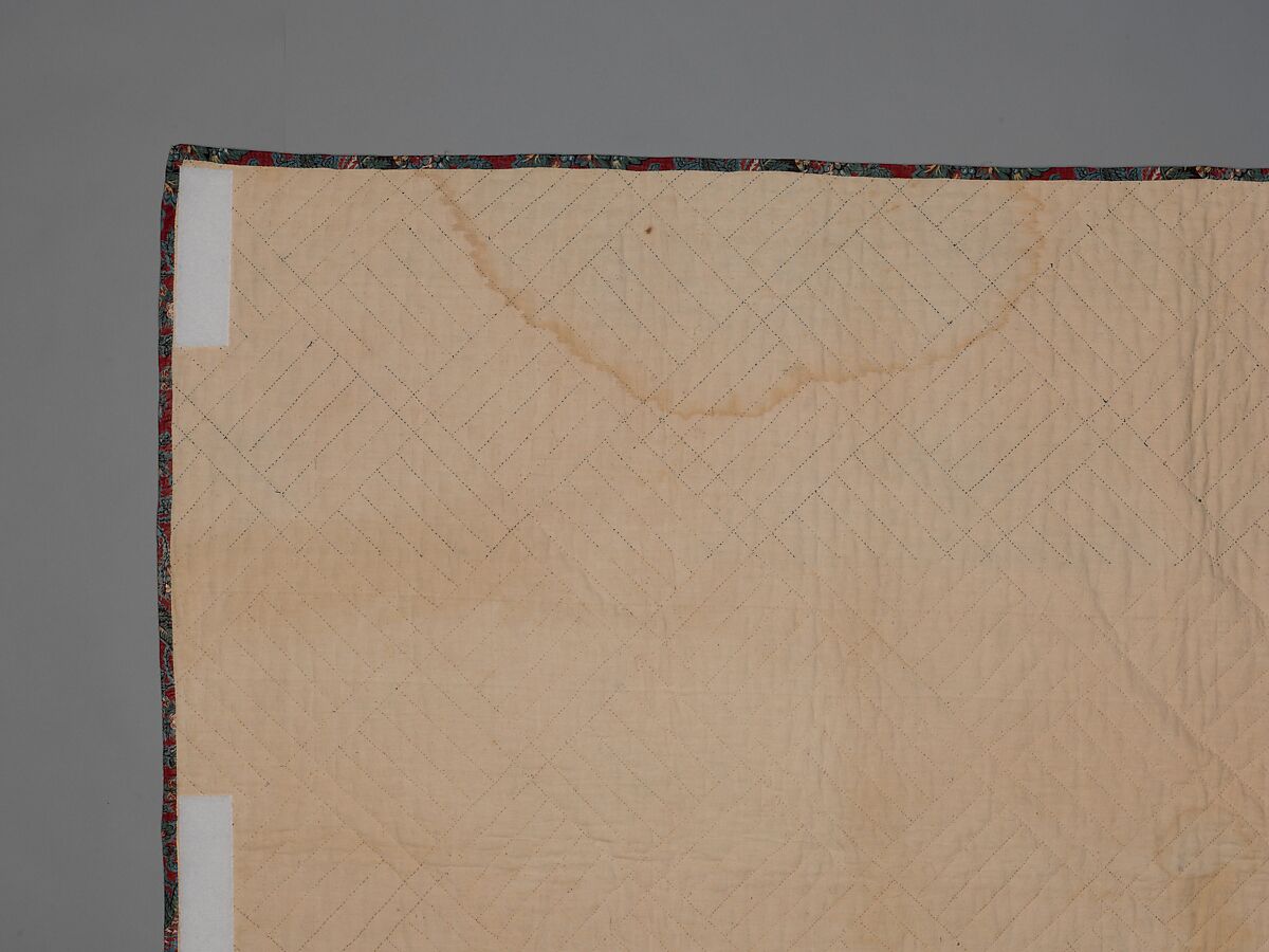 Palampore Tree of Life Quilt, cotton, American