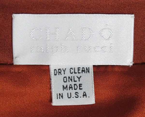 Ensemble, Ralph Rucci (American, born 1957), silk, metal, American