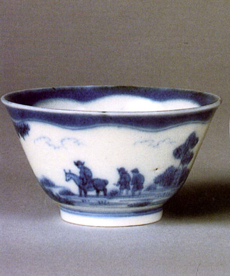 One of a Pair of Cups, Underglaze blue (Arita ware), Japan 