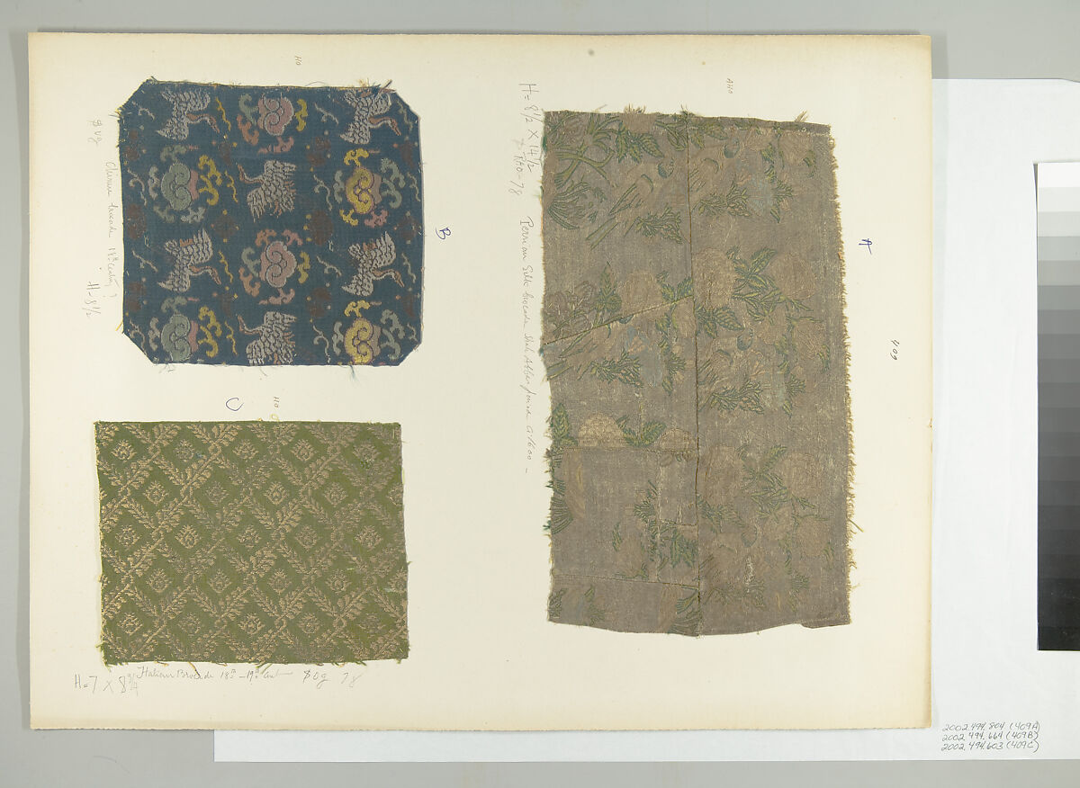Piece, Silk, metallic thread, China