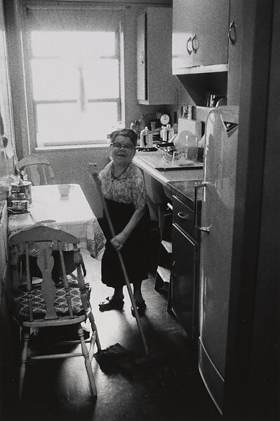 Diane Arbus Miss Makrina A Russian Midget In Her Kitchen Nyc 