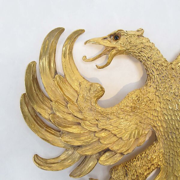 Belt buckle, Christopher Ross (American, born 1931), metal, glass, American