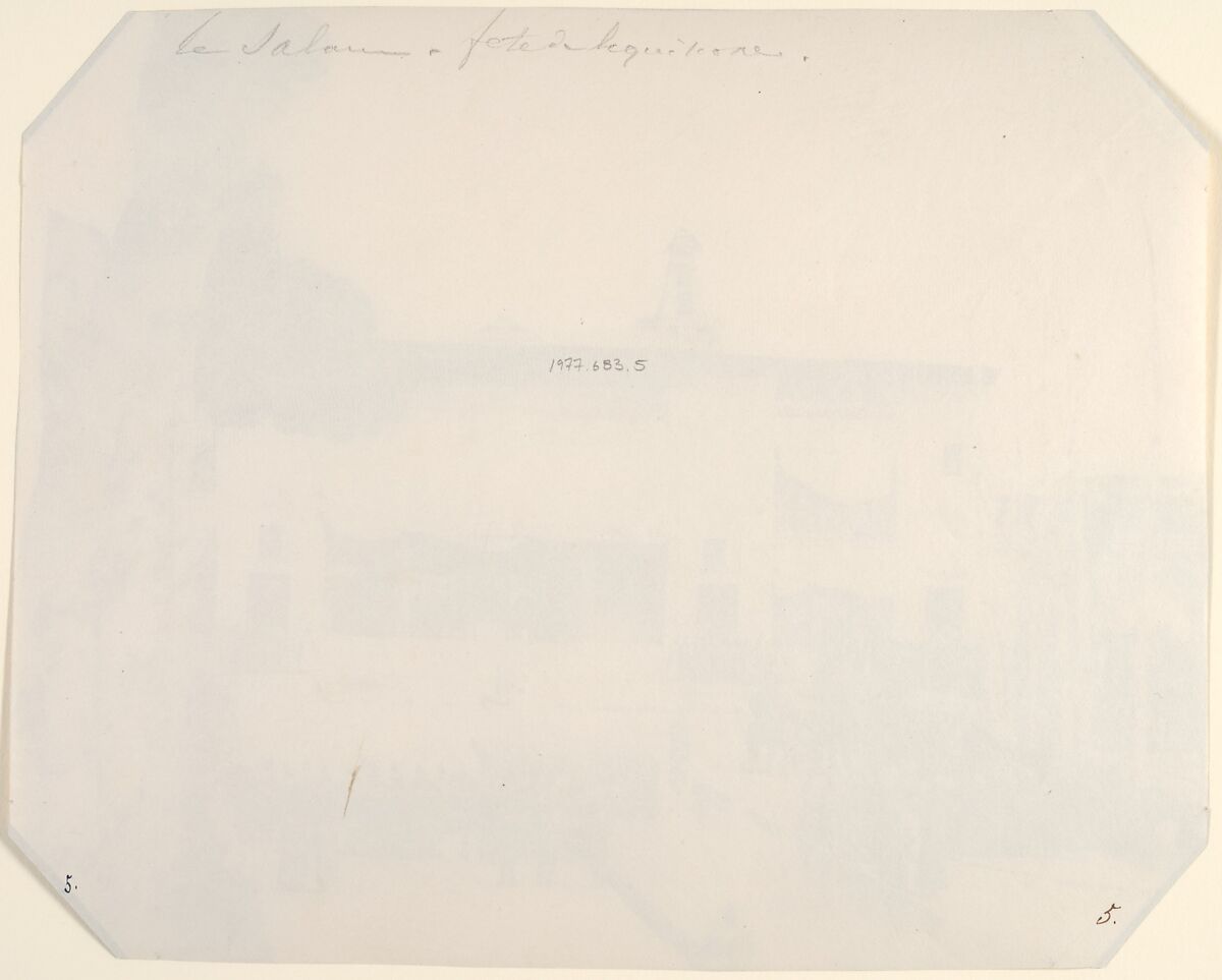 [Golestan, Le Salon et Fete de l'equinode, Teheran, Iran (le Pavillion du Trone)], Possibly by Luigi Pesce (Italian, 1818–1891)
