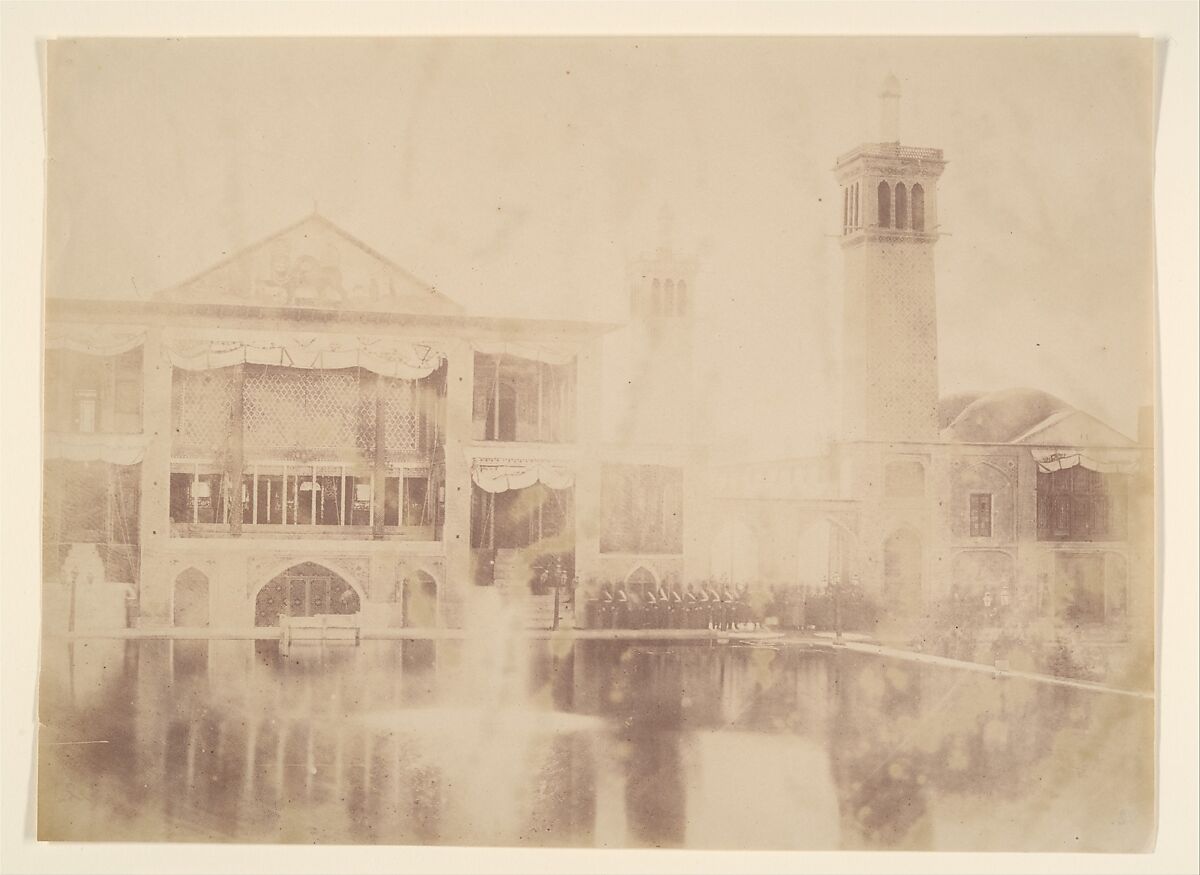 [Palace of the Shah, Teheran, Iran], Possibly by Luigi Pesce (Italian, 1818–1891) 