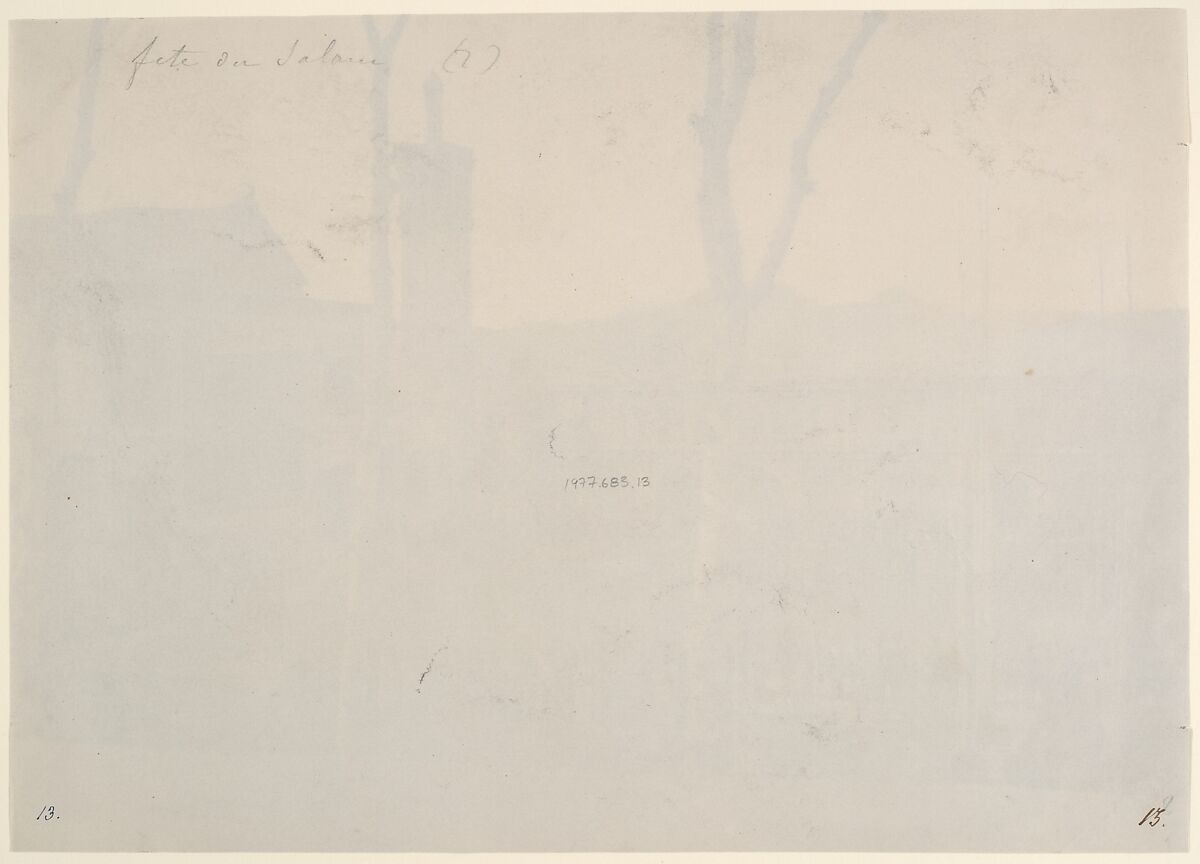 [Palace of the Shah, Paying respects to the Shah/Fete de Salam, Teheran, Iran [same as 12] ], Possibly by Luigi Pesce (Italian, 1818–1891)
