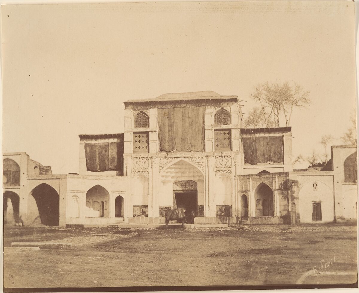 [The Sublime Porte, Teheran, Iran], Luigi Pesce (Italian, 1818–1891) 