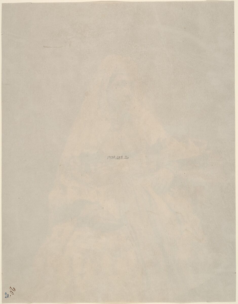 [Armenian Woman of Teheran], Possibly by Luigi Pesce (Italian, 1818–1891), Albumen silver print
