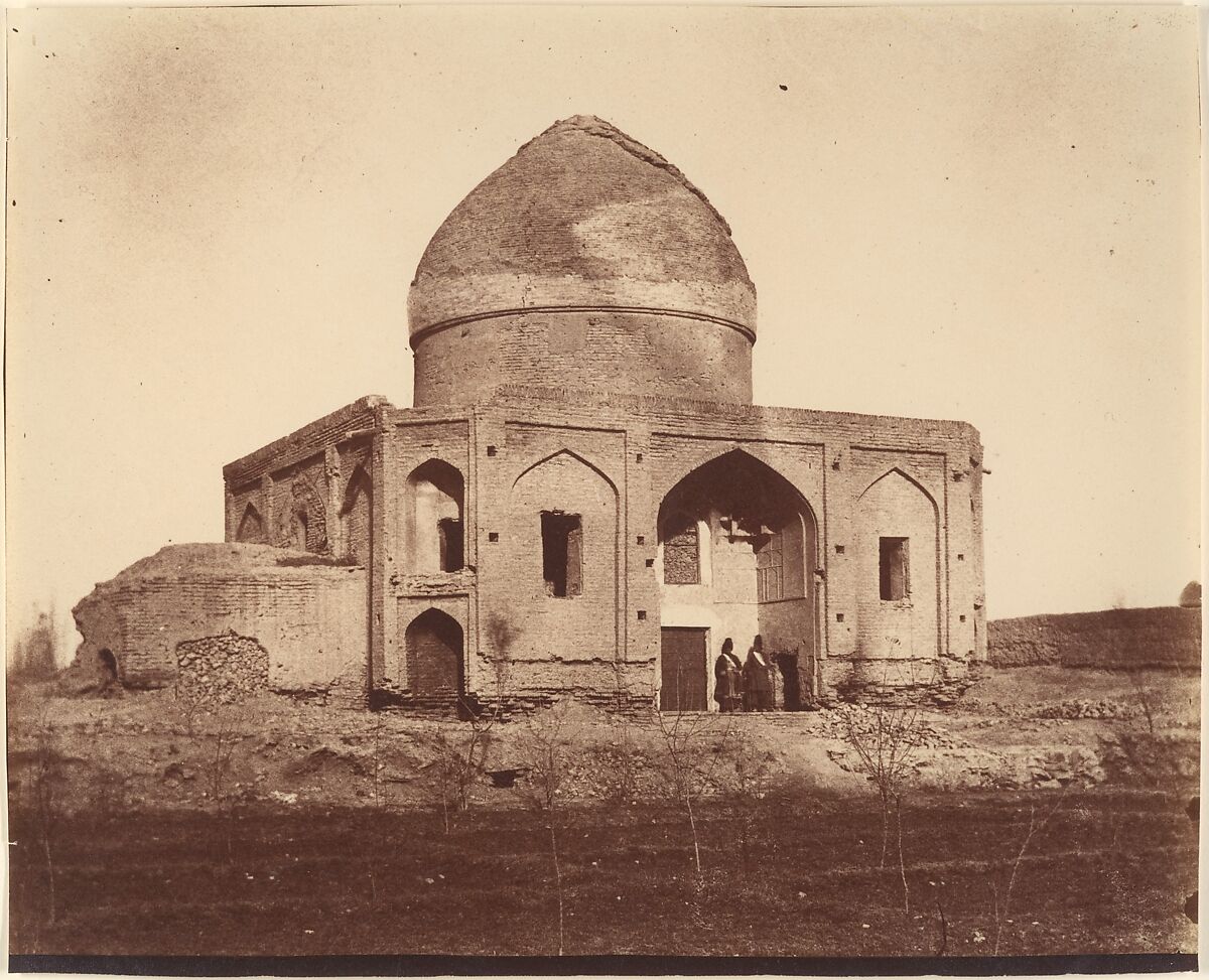 [Tomb of Seeh-i Mumin], Possibly by Luigi Pesce (Italian, 1818–1891), Albumen silver print 