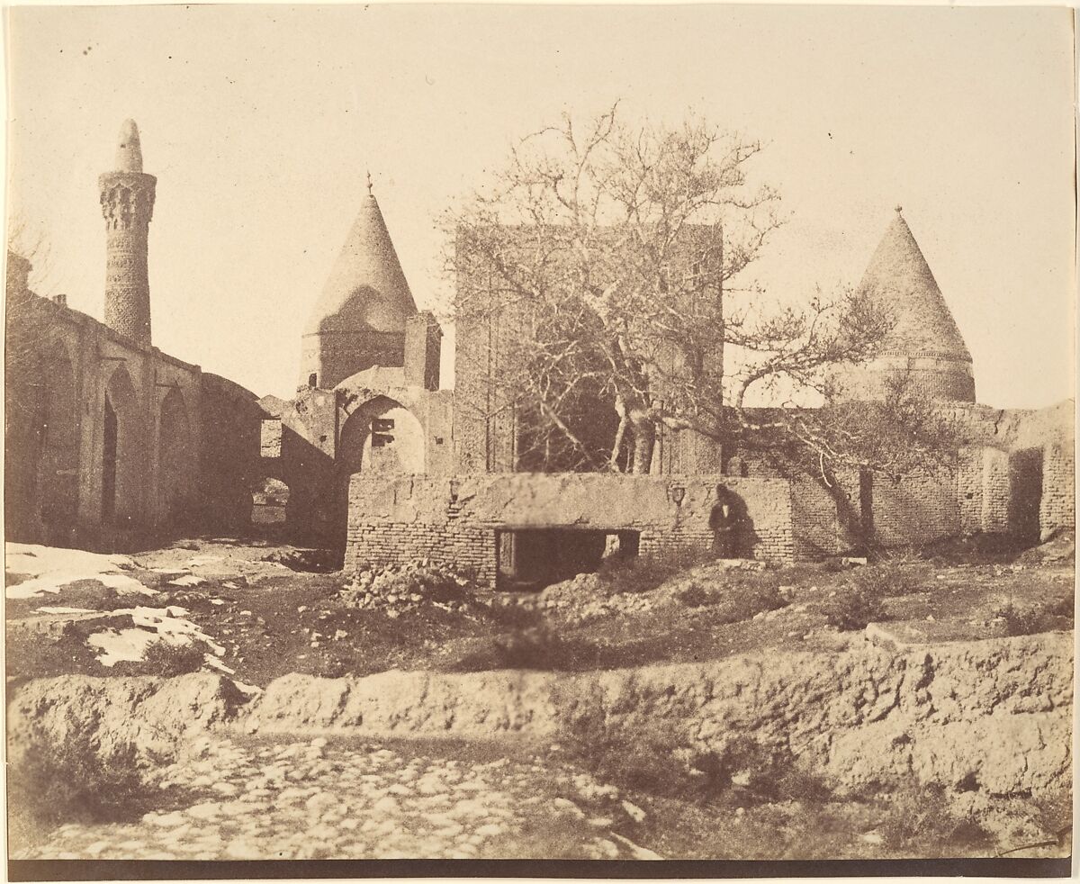 [Tomb of Bayazid, BISTAM], Possibly by Luigi Pesce (Italian, 1818–1891), Albumen silver print 