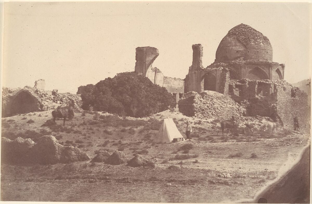 [Tomb of Oljaetu, 1305-1313.], Possibly by Luigi Pesce (Italian, 1818–1891), Albumen silver print 