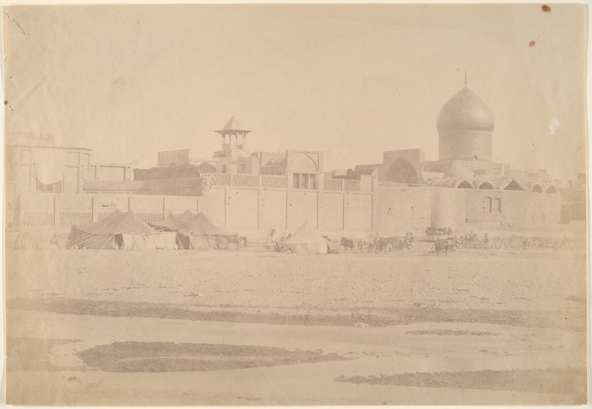 [View of Koum], Possibly by Luigi Pesce (Italian, 1818–1891), Albumen silver print 