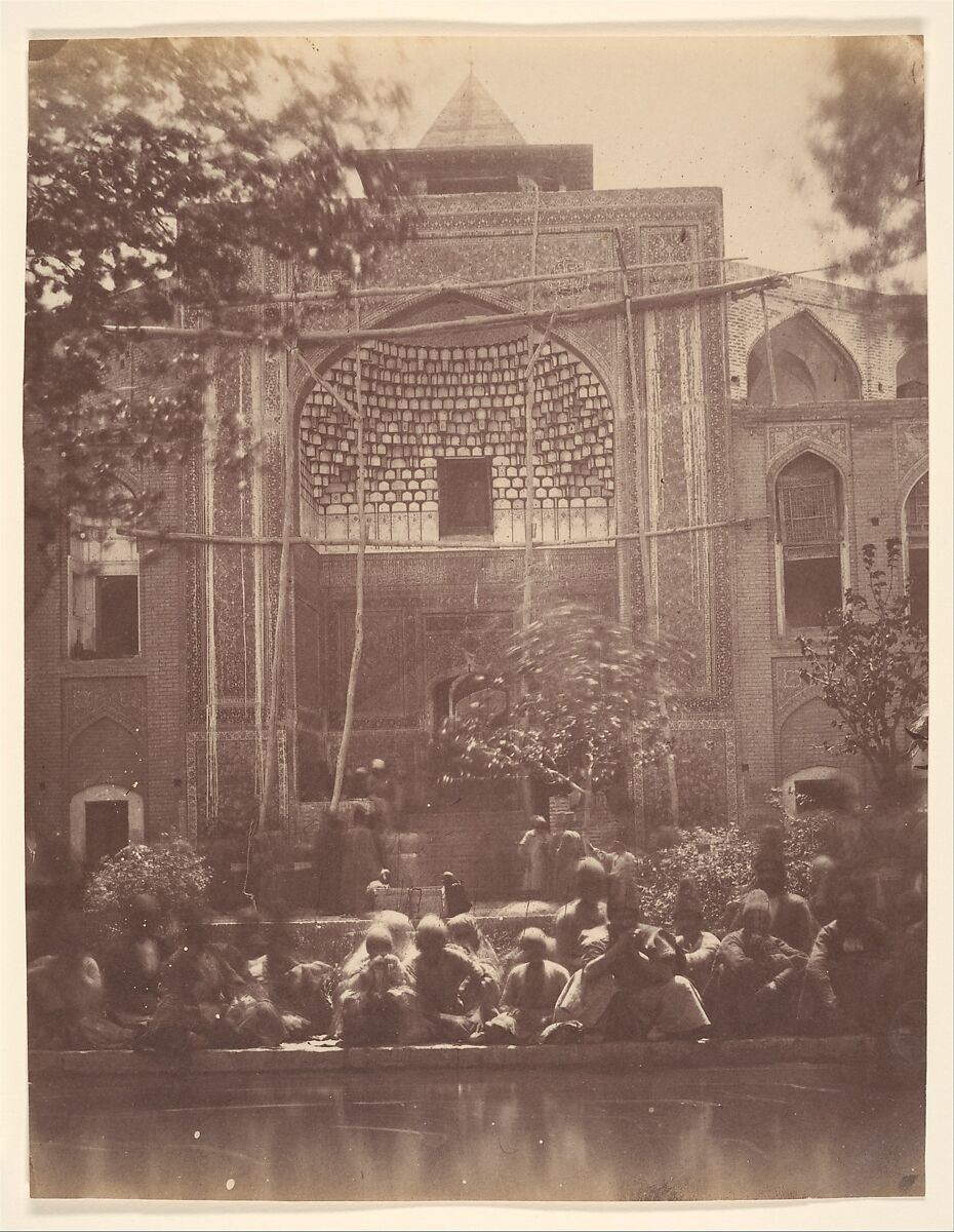 [Mosque of Koum], Possibly by Luigi Pesce (Italian, 1818–1891), Albumen silver print 