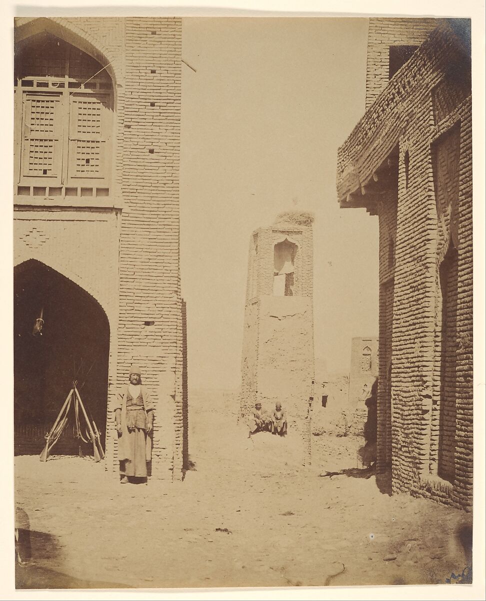 [Ruins, Dizfoul], Possibly by Luigi Pesce (Italian, 1818–1891), Albumen silver print 