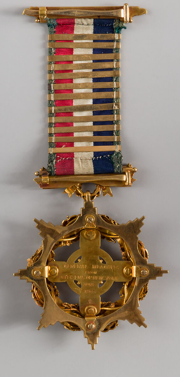 Military Decoration Presented to General T. F. Meagher of the Irish Brigade, Gold and enamel, American