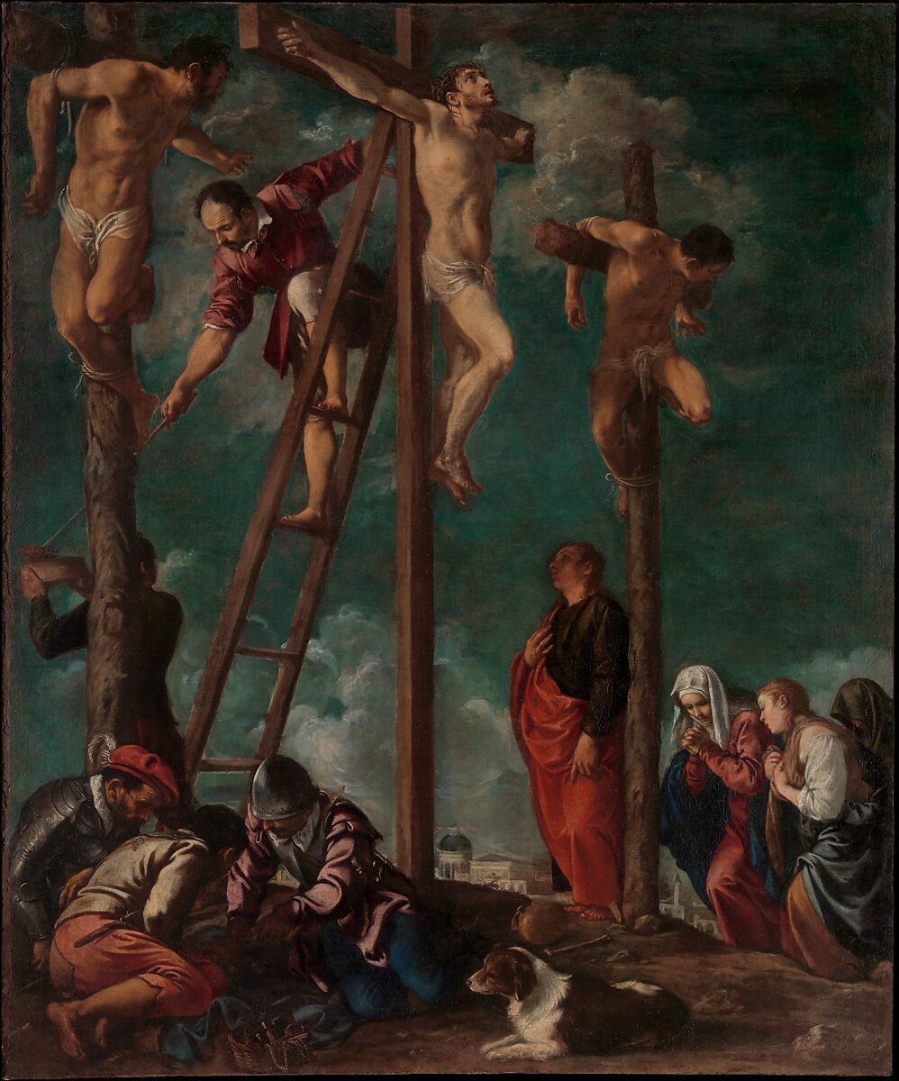 The Crucifixion, Pedro Orrente (Spanish, Murcia 1580–1645 Valencia), Oil on canvas 